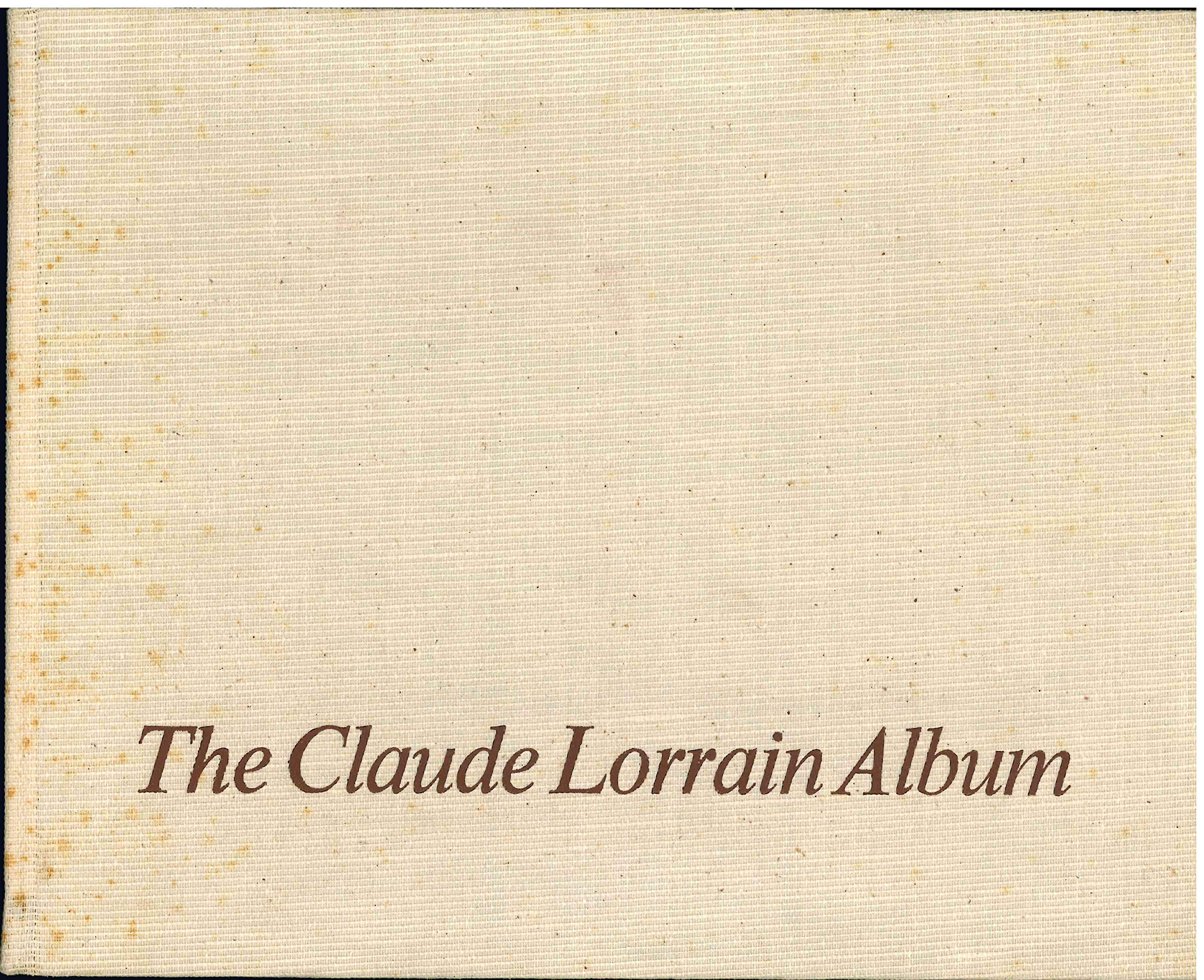The Claude Lorrain album in the Norton Simon Inc. Museum of Art,Used