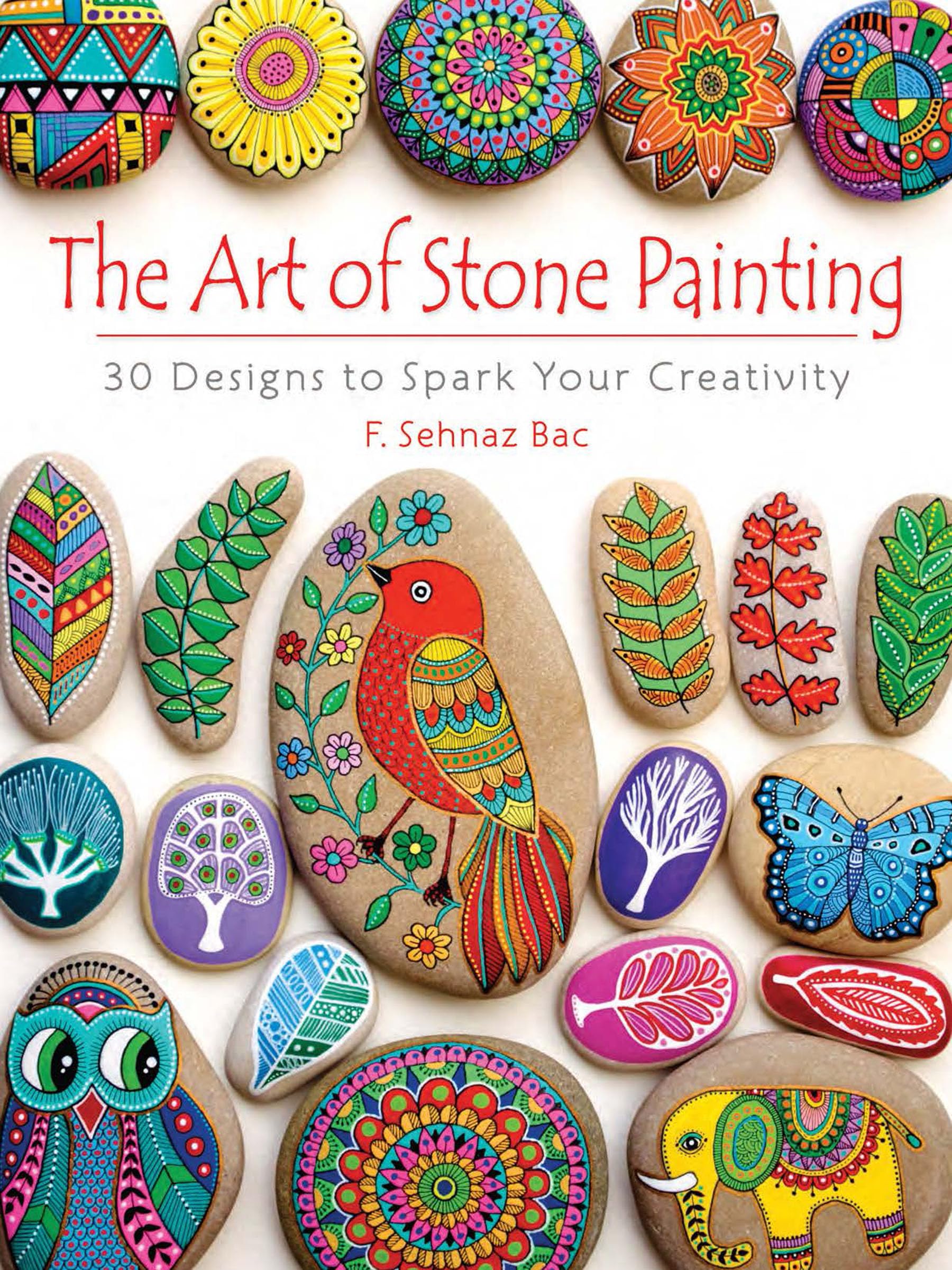 The Art of Stone Painting: 30 Designs to Spark Your Creativity (Dover Crafts: Painting),Used