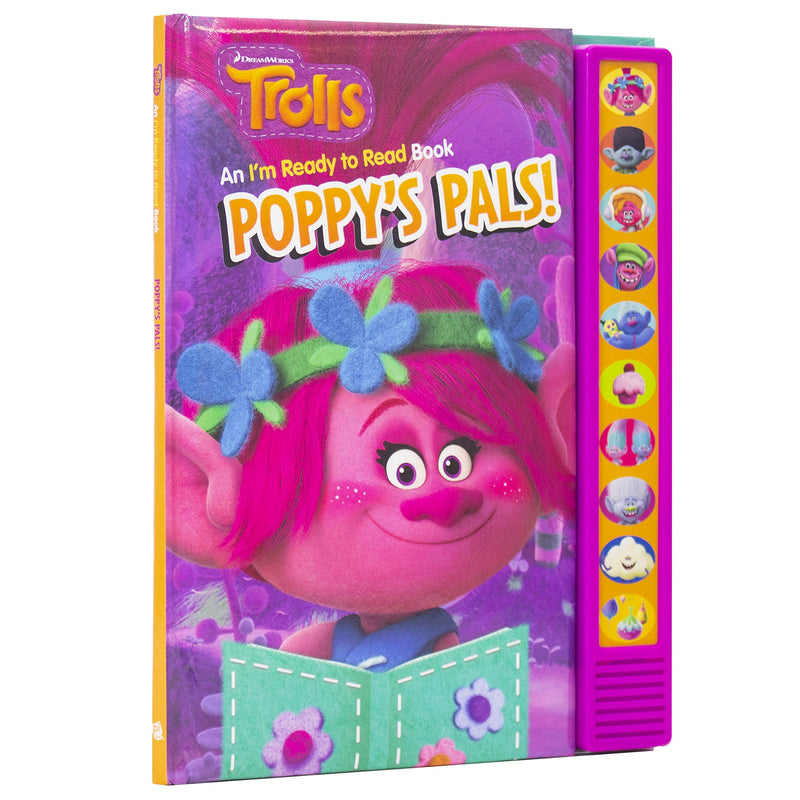 Trolls  I'm Ready to Read Sound Book  Poppy's Pals!  PI Kids,Used