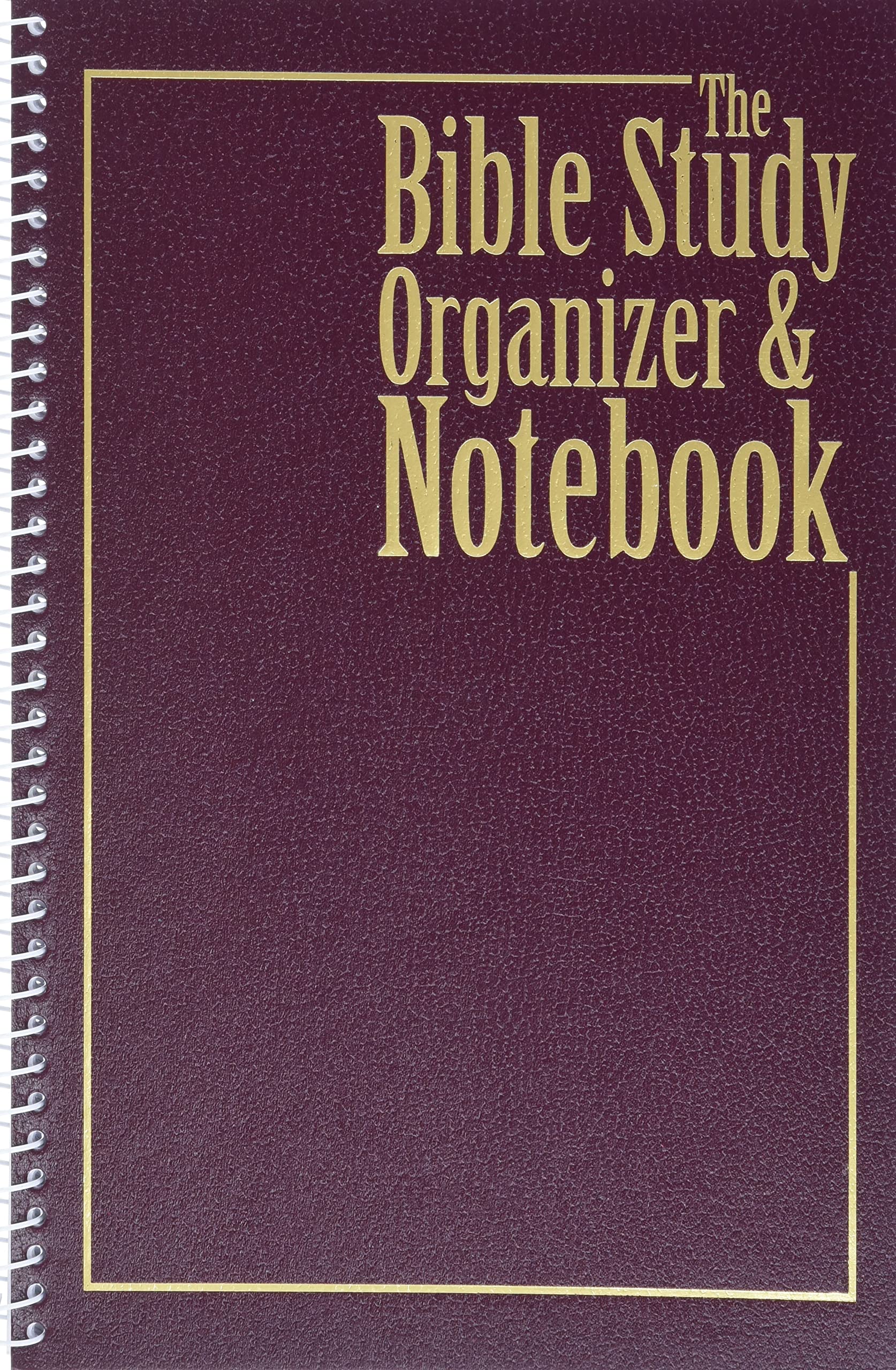 Bible Study Organizer & Notebook,Used