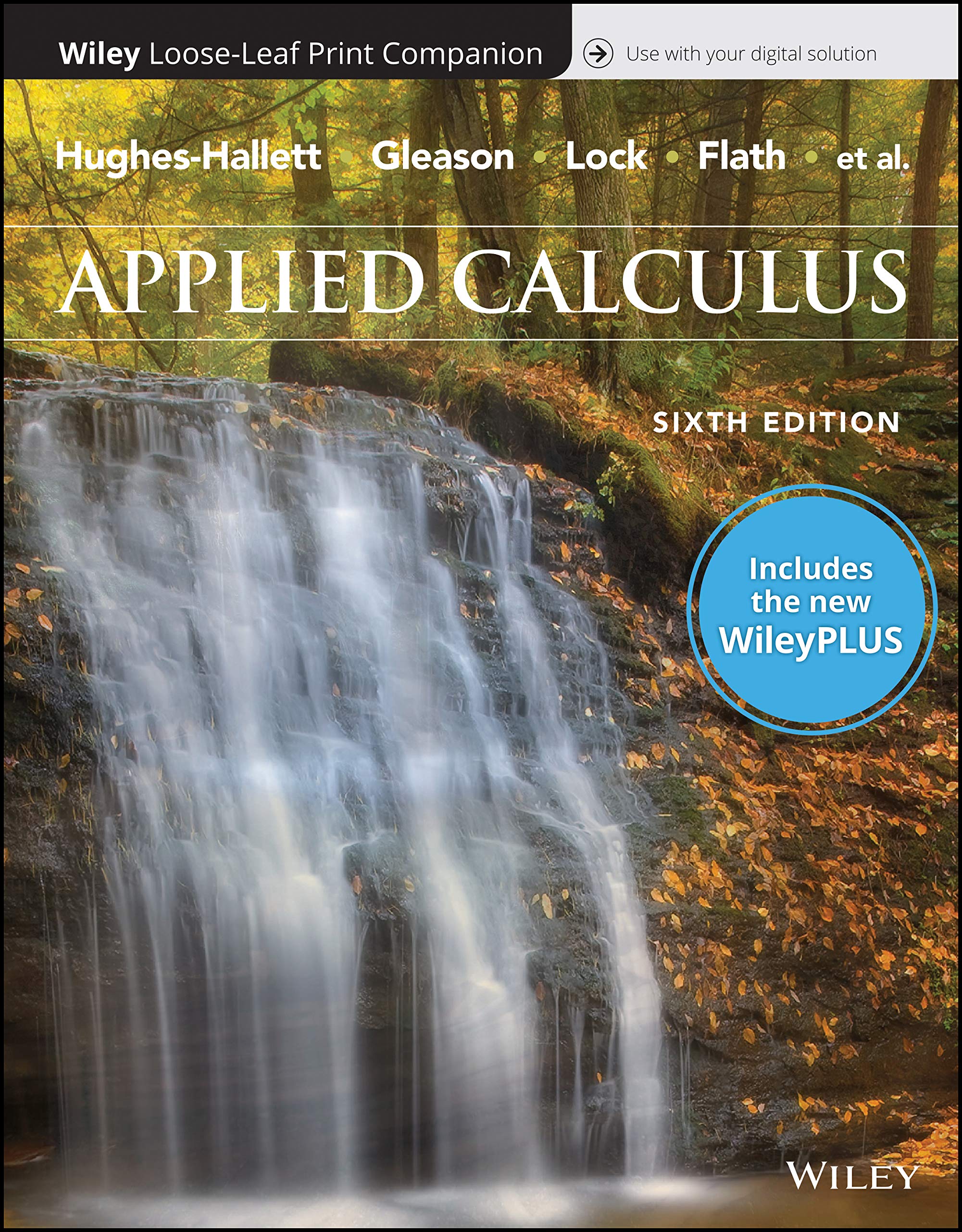 Applied Calculus, 6e WileyPLUS Card with Looseleaf Set,Used
