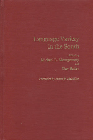 Language Variety in the South: Perspectives in Black and White,Used