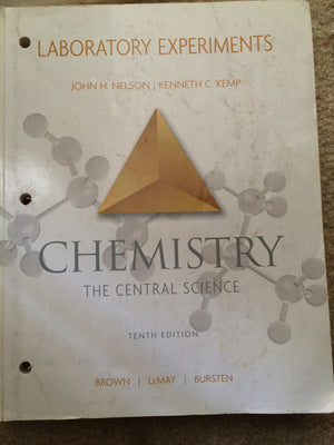 Chemistry the Central Science, Laboratory Experiments (10th Edition),Used