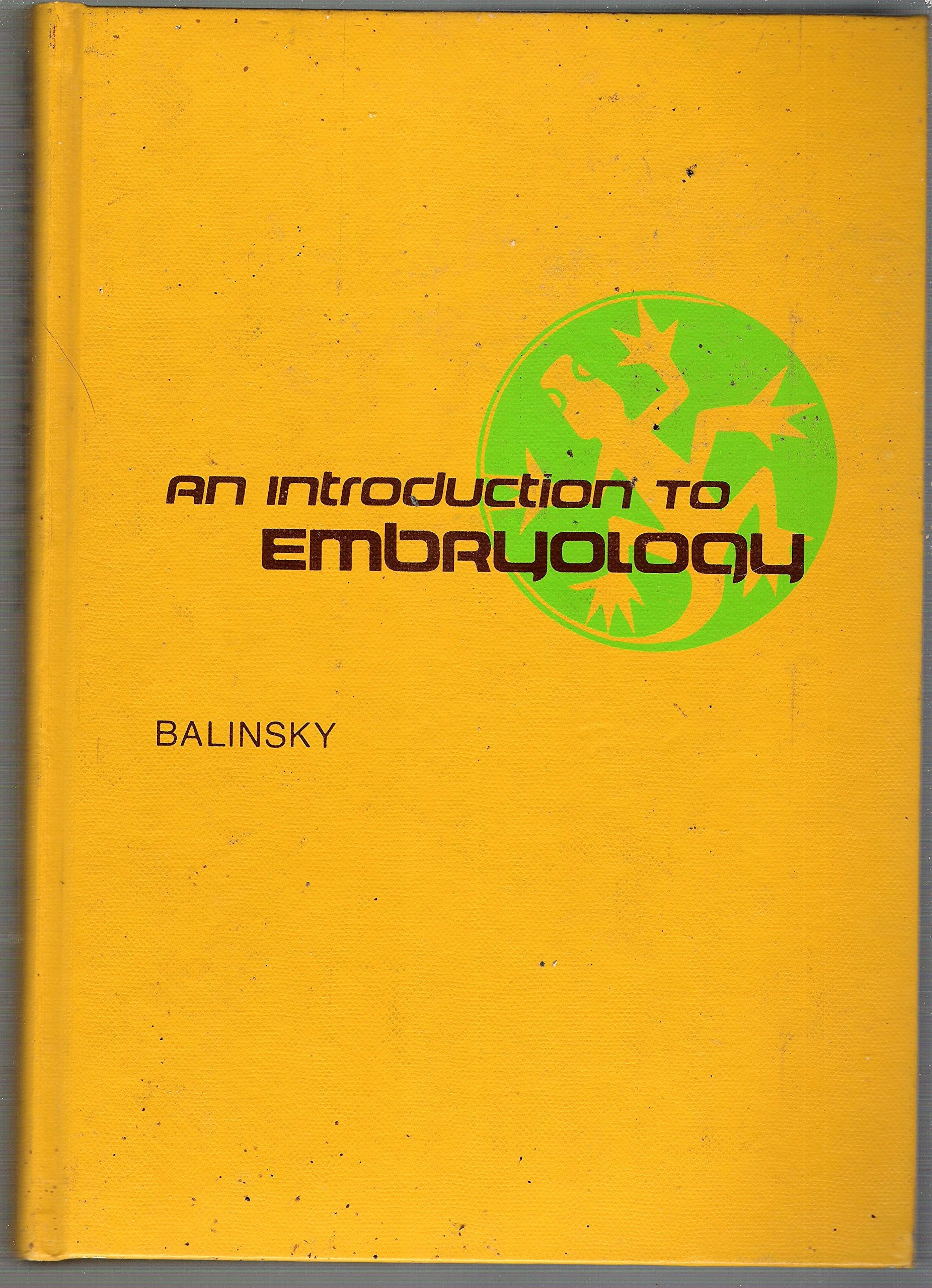 An Introduction To Embryology-used