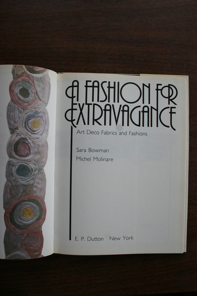 A Fashion for Extravagance,New