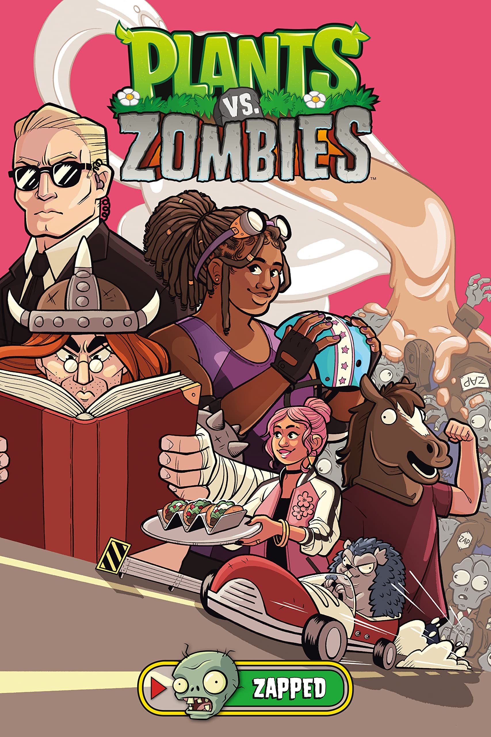 Plants Vs. Zombies Volume 23: Zapped (Plants Vs. Zombies, 23),Used