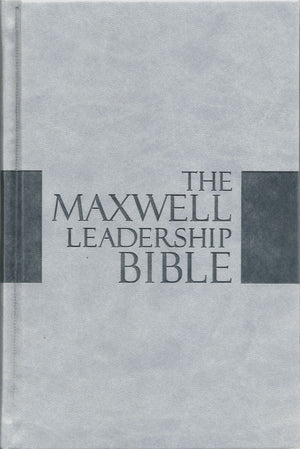 The Maxwell Leadership Bible: New King James Version, Dove Gray Leathersoft, Study (Signature Series),Used