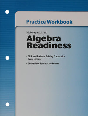 Algebra Readiness: Practice Workbook (Student) Grades 68,New