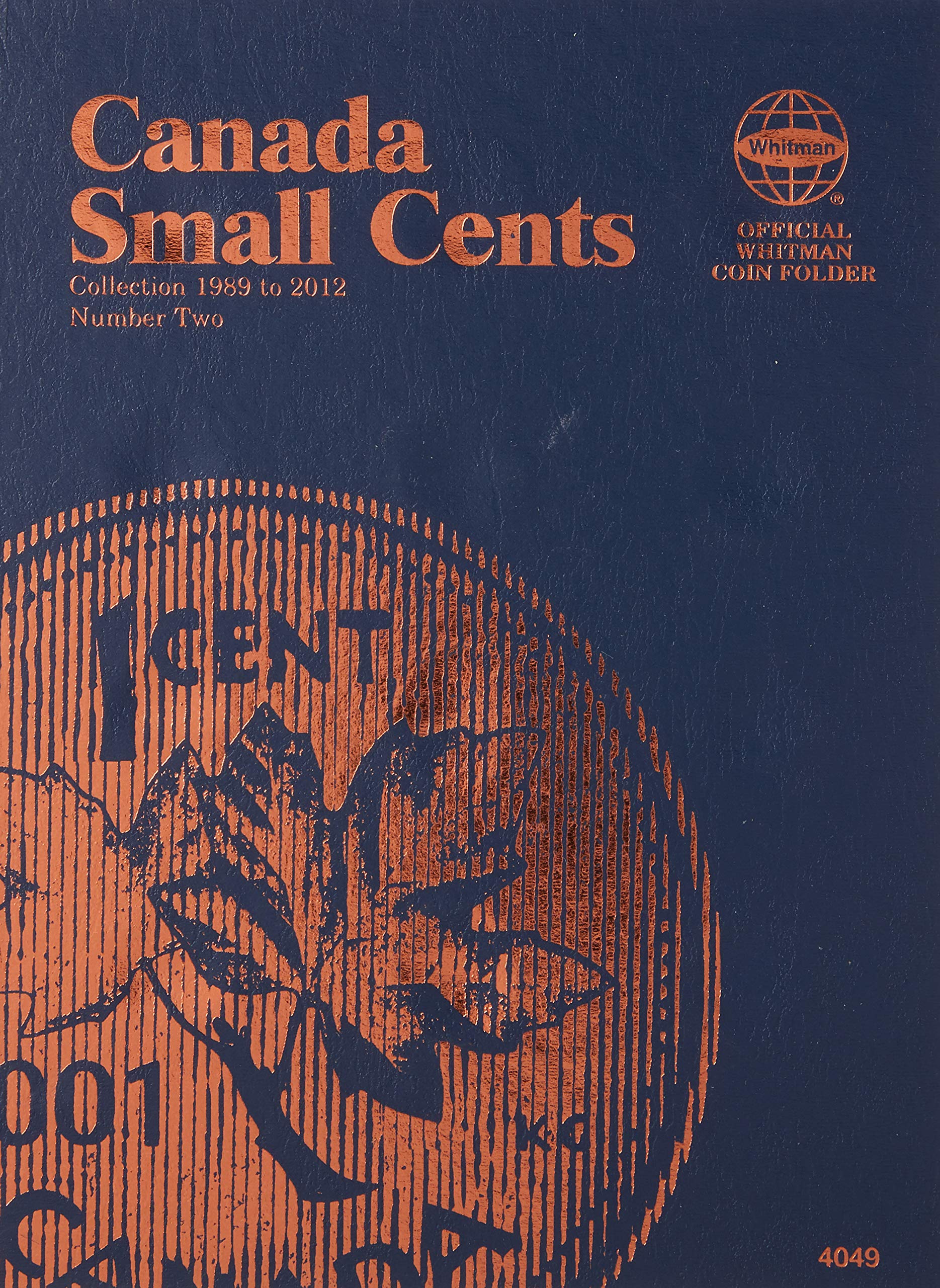 Canadian Small Cent Folder #2, 18982012,Used