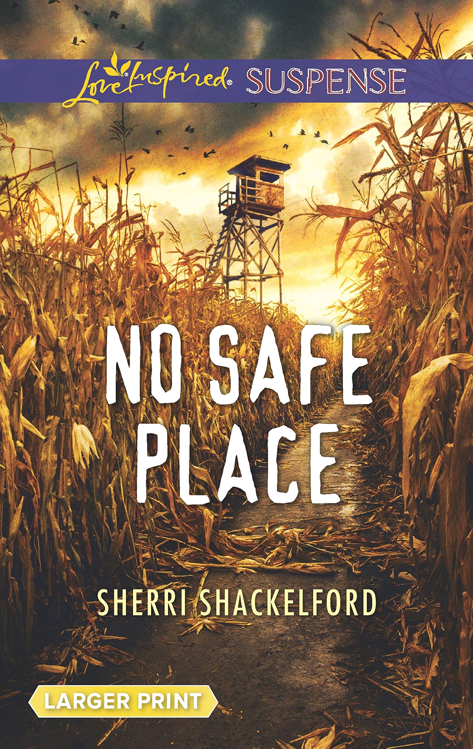 No Safe Place (Love Inspired Suspense),Used