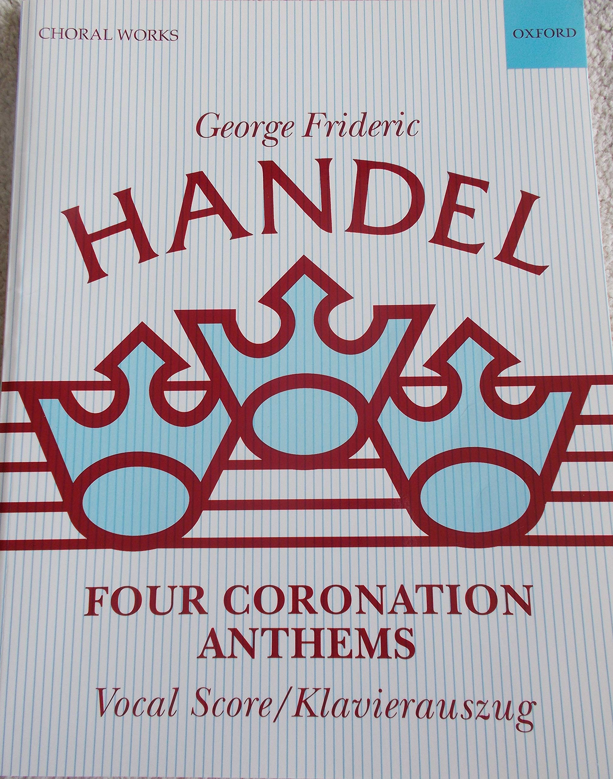Four Coronation Anthems (Classic Choral Works)