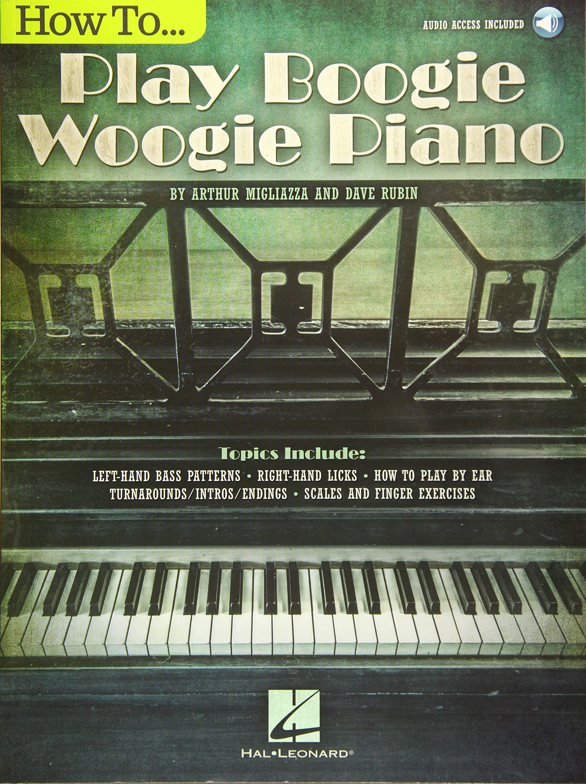 How To Play Boogie Woogie Piano (Book/Audio),Used