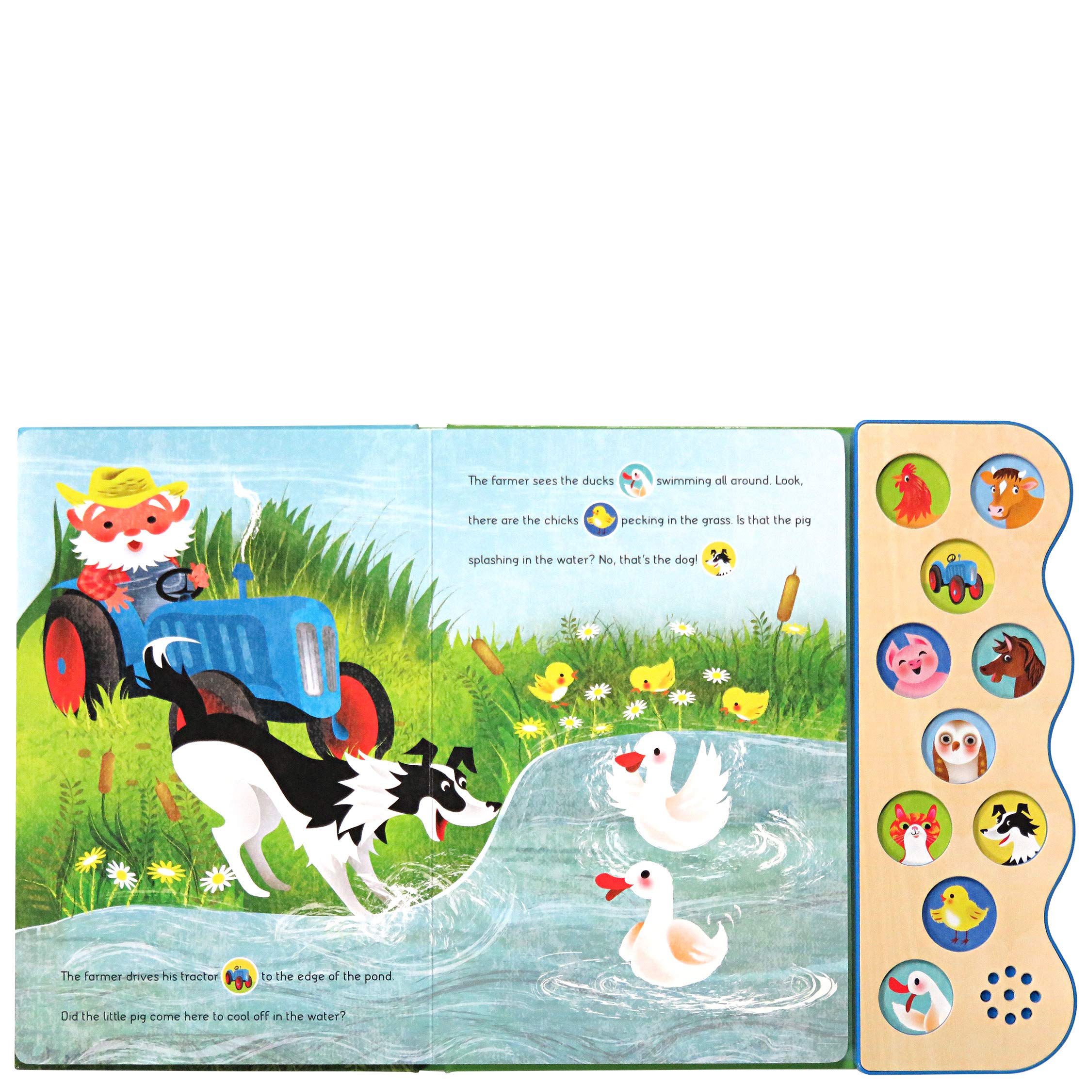 Busy Noisy Farm: Interactive Children'S Sound Book With 10 Farmyard Noises To Enhance The Story (Interactive Early Bird Children