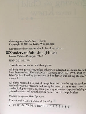 Grieving the Child I Never Knew,New