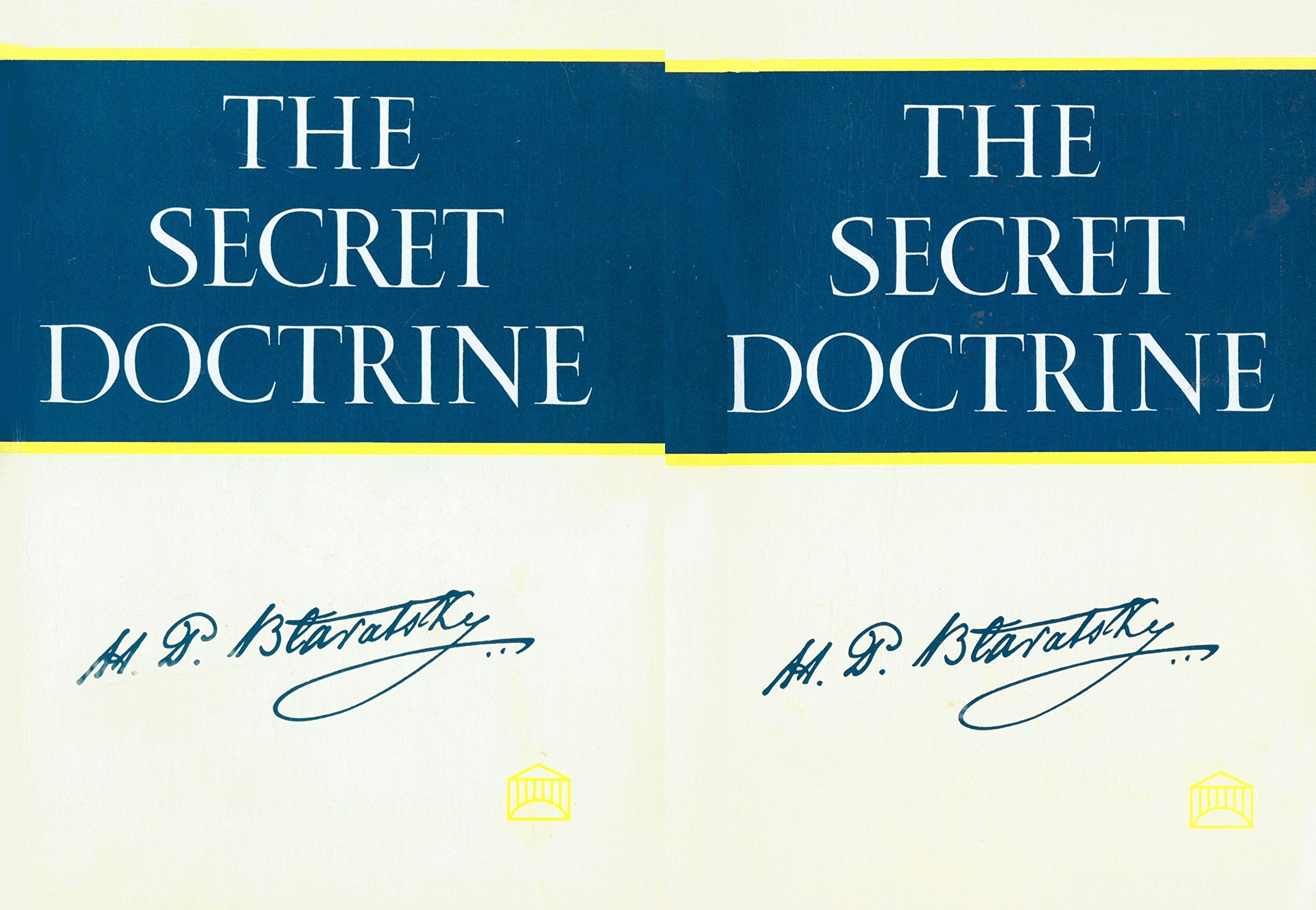 The Secret Doctrine: Vol. 1: Cosmogenesis, Vol. 2: Anthropogenesis,Used