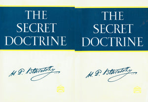 The Secret Doctrine: Vol. 1: Cosmogenesis, Vol. 2: Anthropogenesis,Used