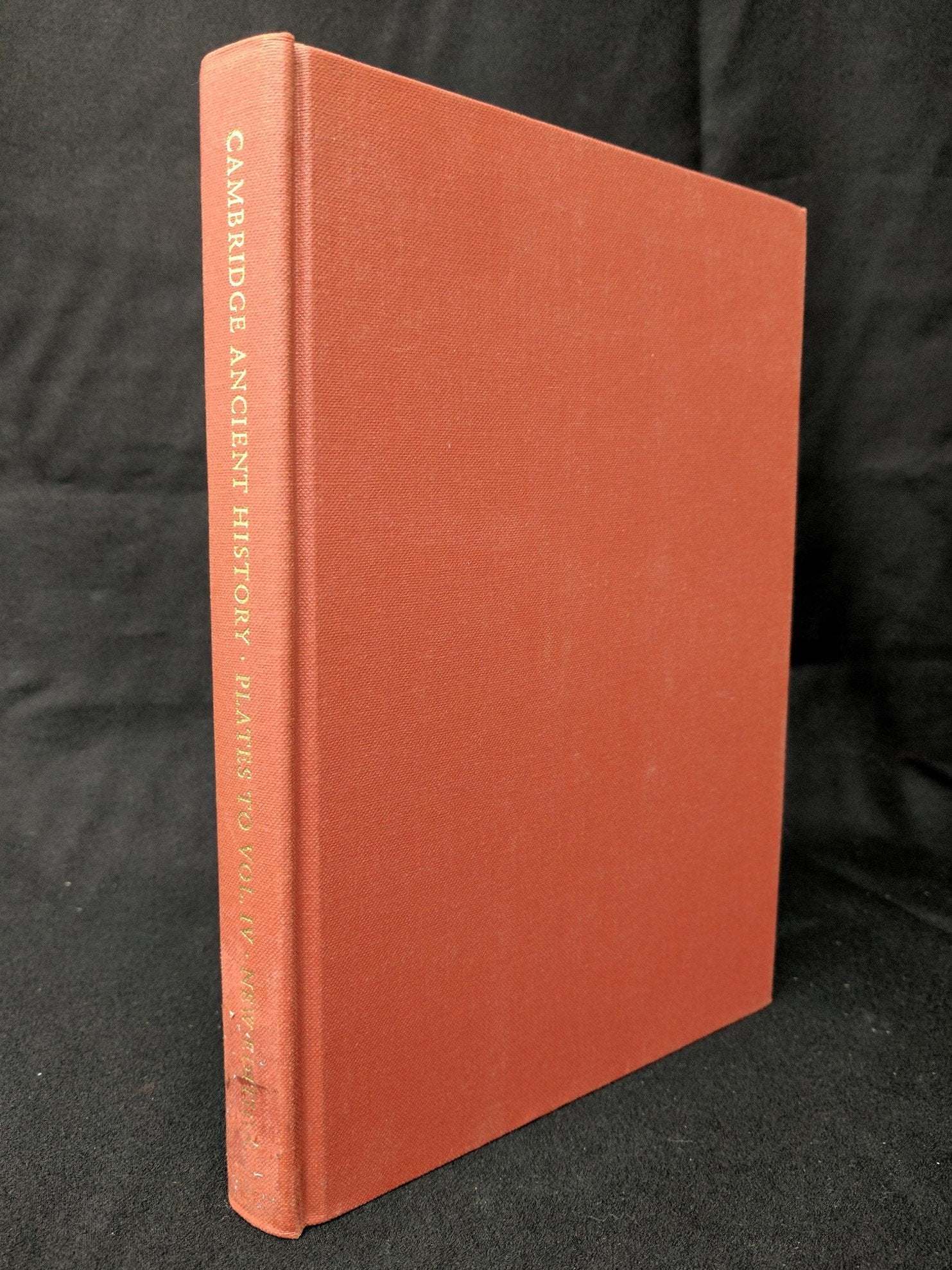The Cambridge Ancient History: Plates to Volume 4,Used