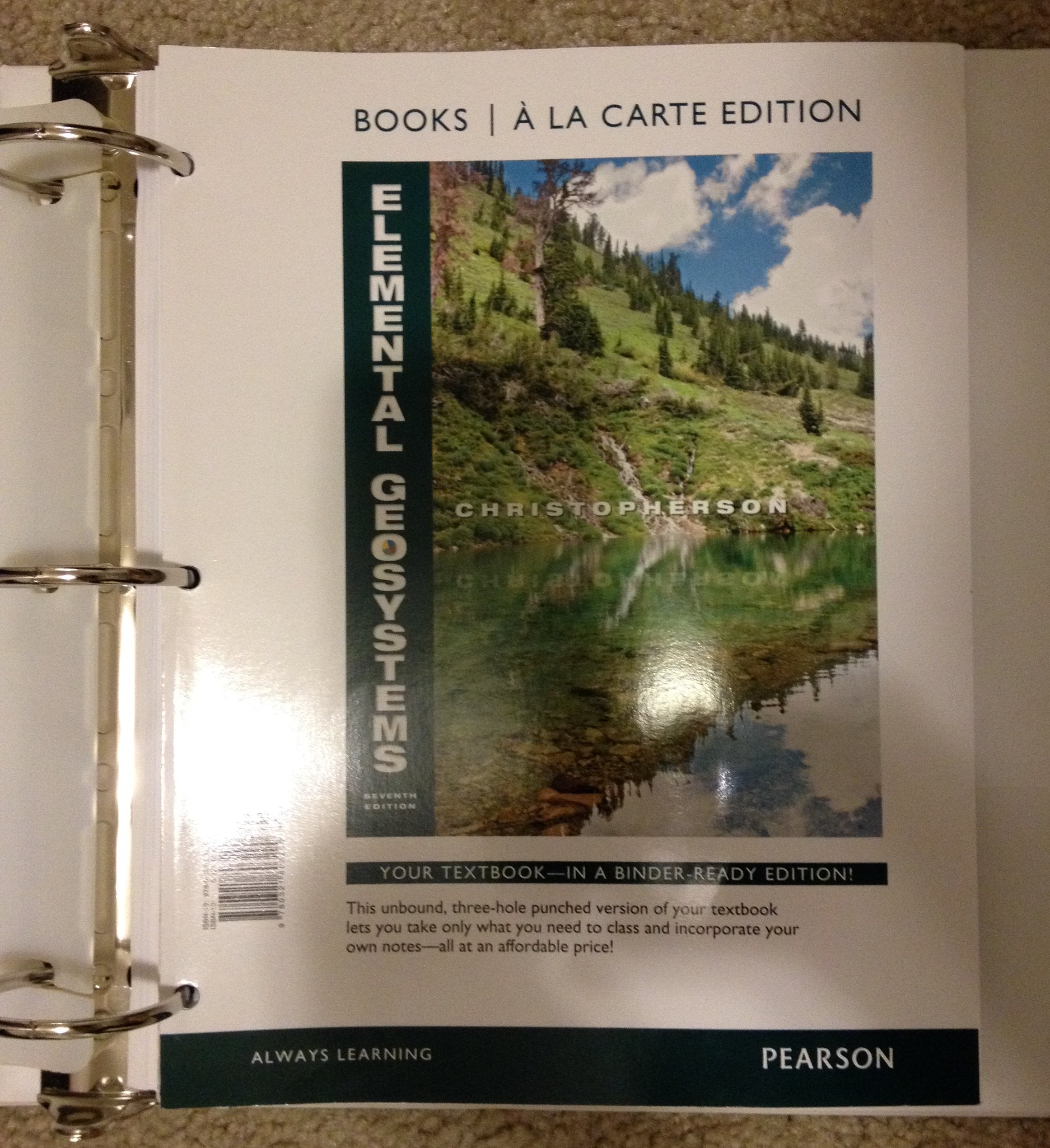 Elemental Geosystems: Books A La Carte Edition