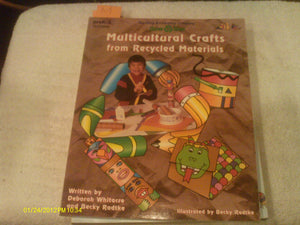 Multicultural Crafts From Recycled Materials,Used
