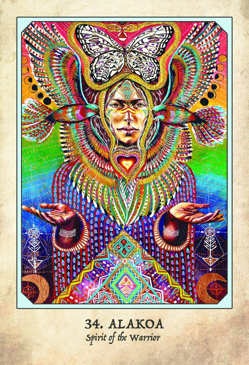 Earth Warriors Oracle: Rise of the Soul Tribe of Sacred Guardians and Inspired Visionaries,Used