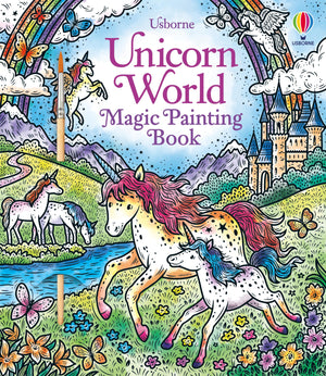 Unicorn World Magic Painting Book (Magic Painting Books),New