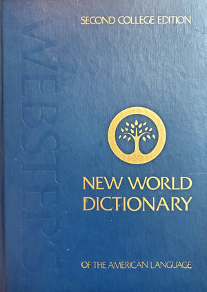 Webster'S New World Dictionary: 2Nd College Edition, Indexed