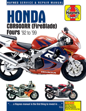 Honda CBR900RR FireBlade (92  99) Haynes Repair Manual (Paperback),Used