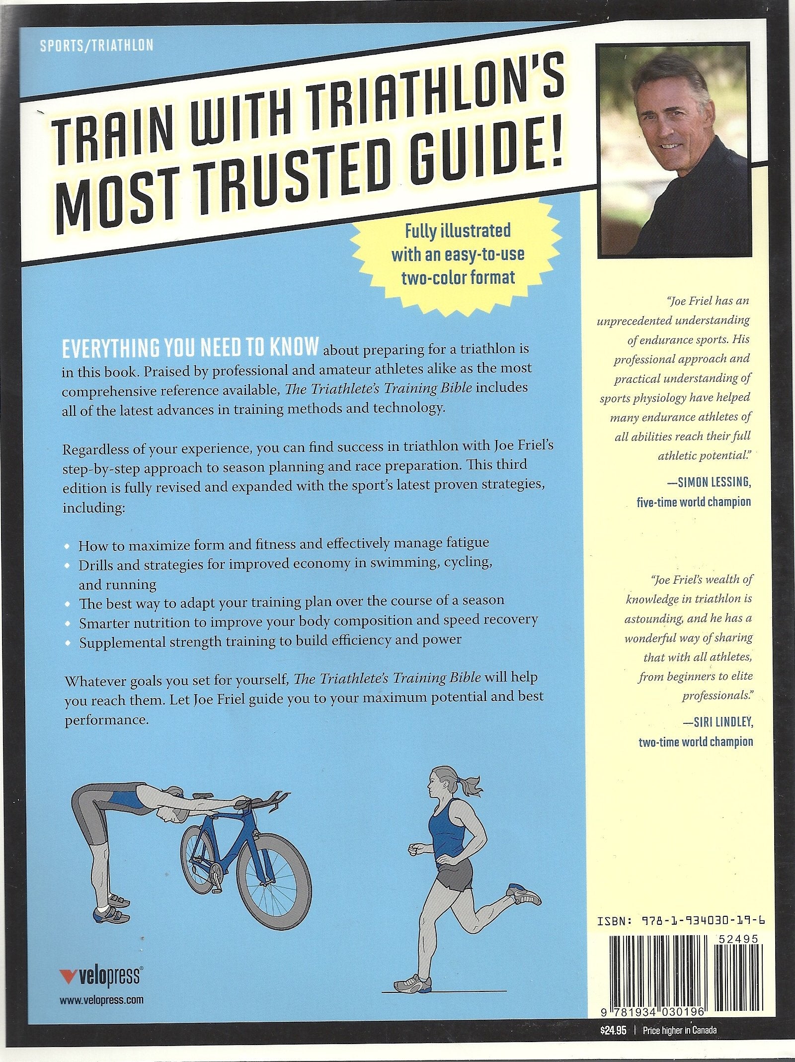 The Triathlete's Training Bible,New