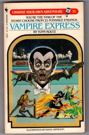 Vampire Express (Choose Your Own Adventure #31),Used