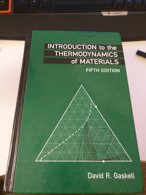 Introduction to the Thermodynamics of Materials, Fifth Edition,Used