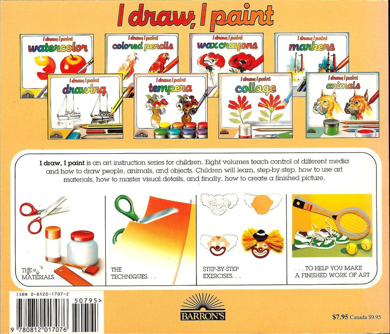 I Draw, I Paint: Collage,Used