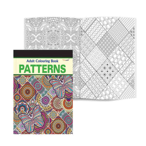 Patterns - Adult Colouring Book : Calm And Creative Pattern Designs, Coloring Book For Relaxation, Stress-Relief Coloring Book