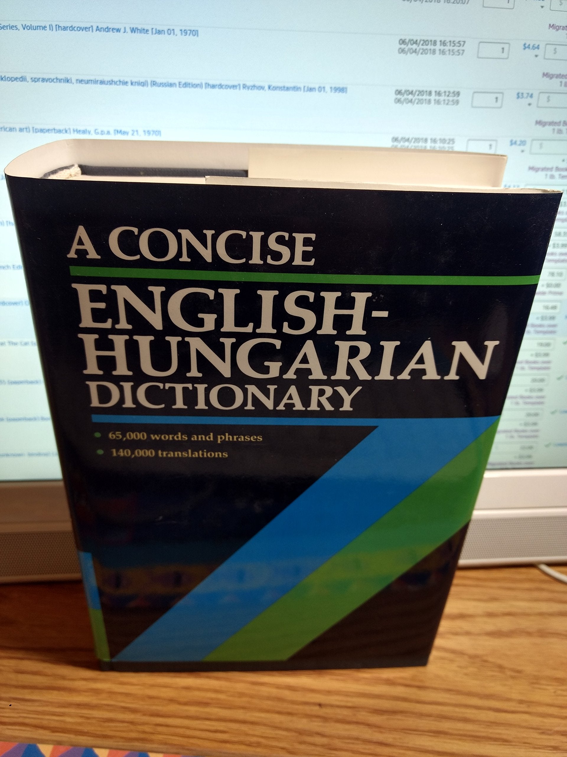 A Concise Englishhungarian Dictionary