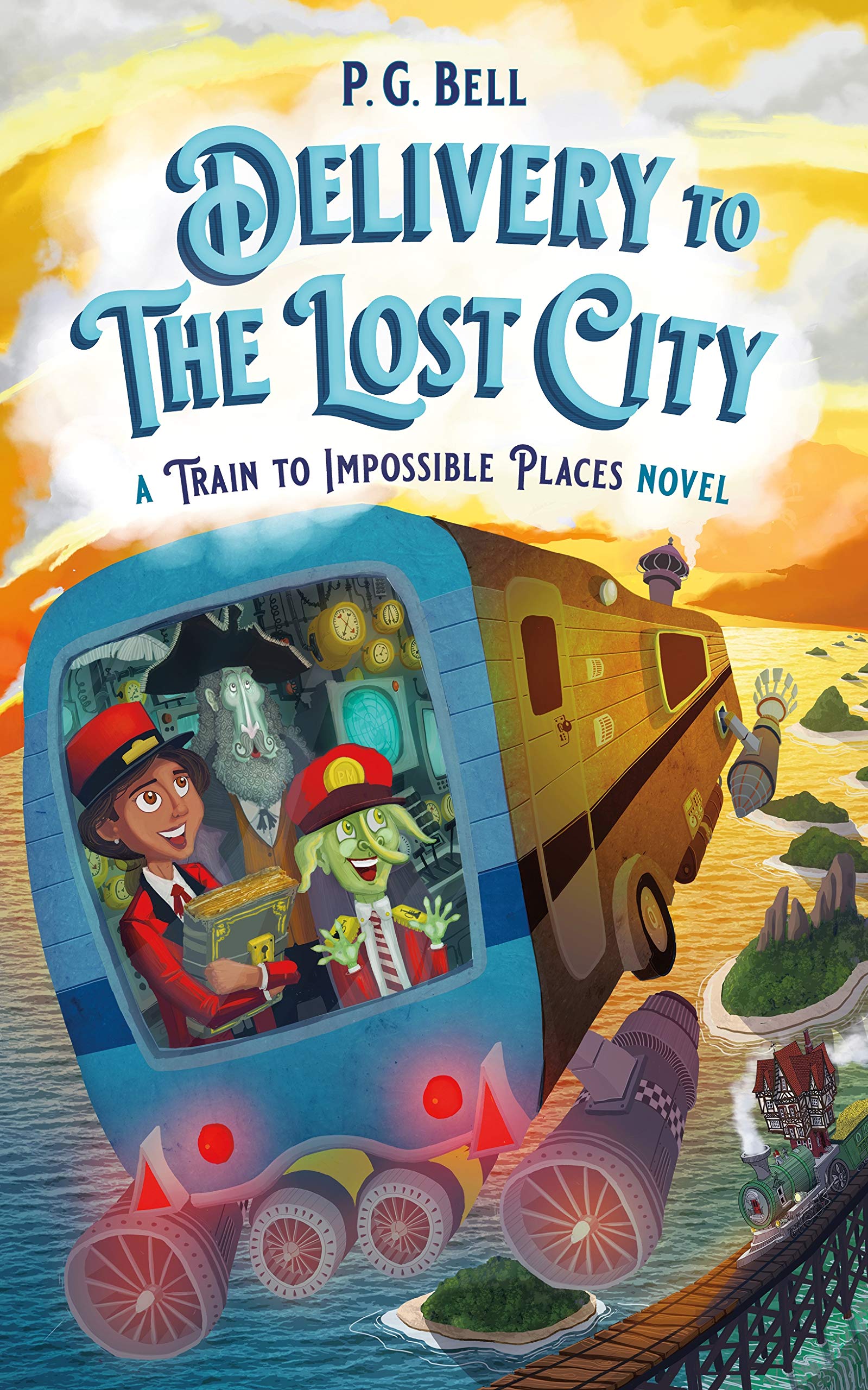 Delivery to the Lost City: A Train to Impossible Places Novel (Train To Impossible Places, 3),Used