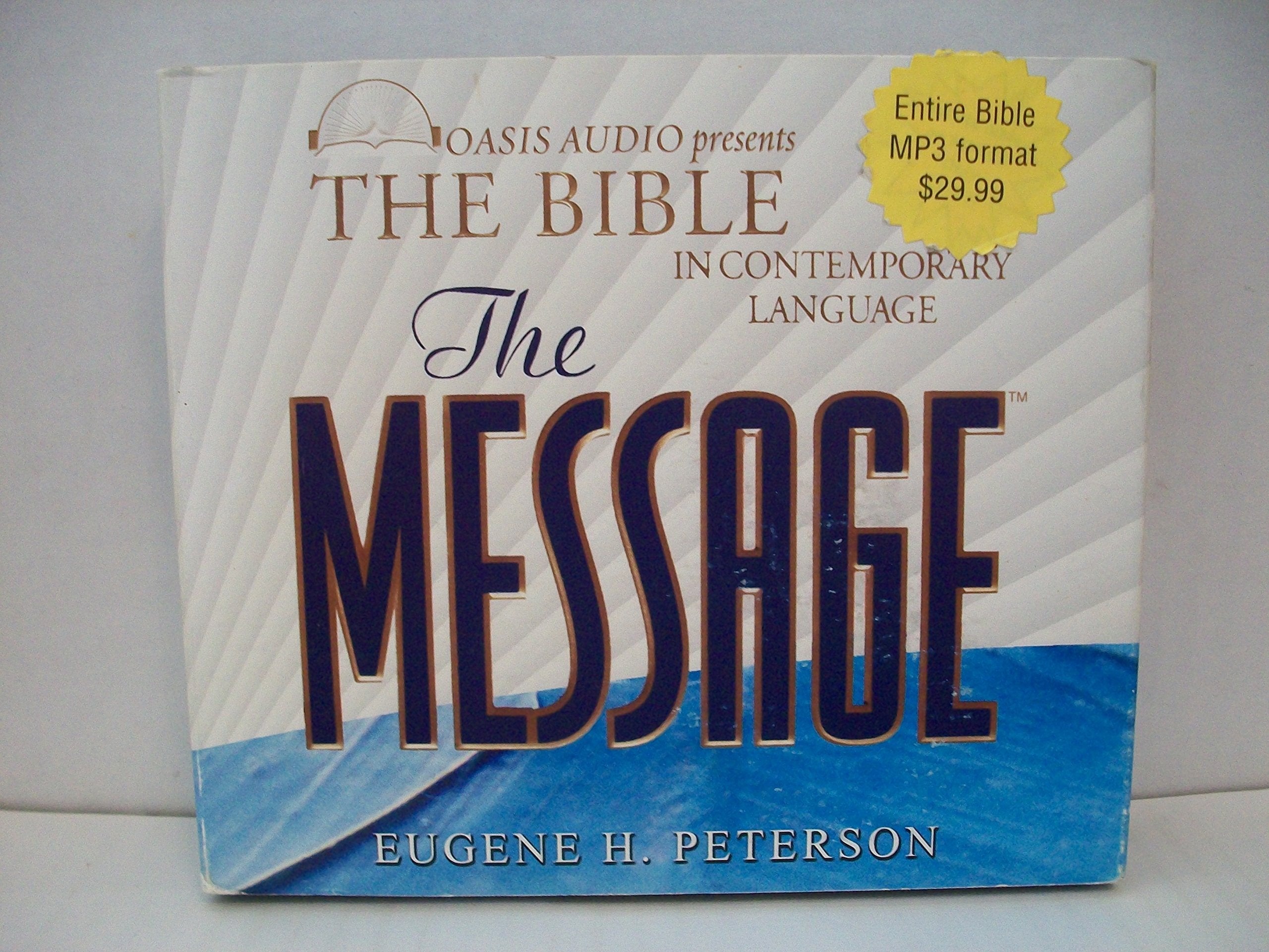 The Message Bible: Complete: The Bible in Contemporary Language,Used