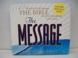 The Message Bible: Complete: The Bible in Contemporary Language,Used