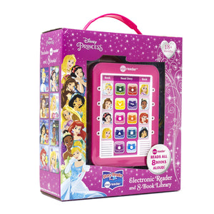 Disney Princess Cinderella, Belle, Ariel, and More! Me Reader Electronic Reader and 8 Sound Book Library  PI Kids,Used