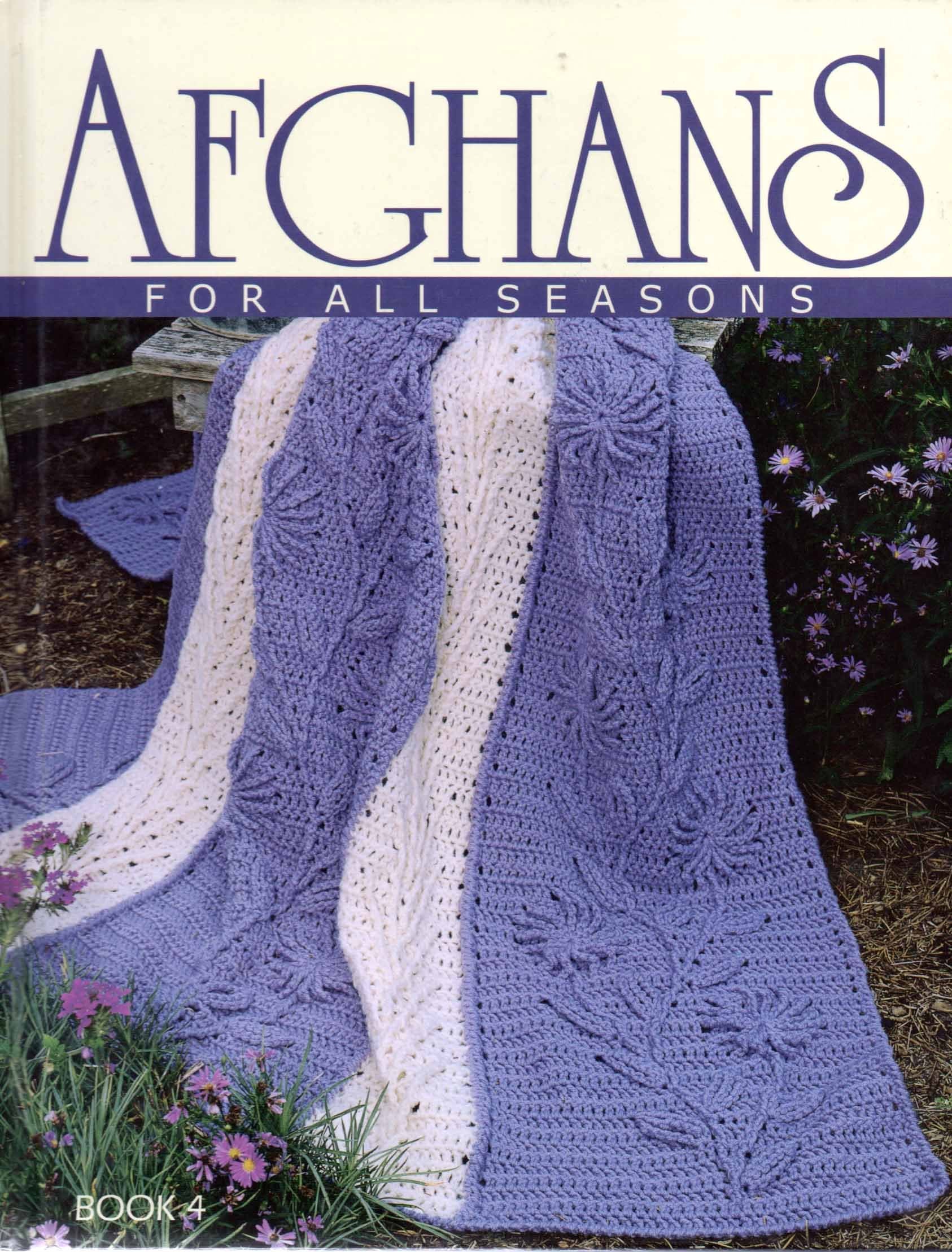 Afghans For All Seasons Book 4,Used