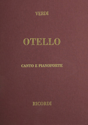 Otello cloth vocal score: Vocal Score,Used