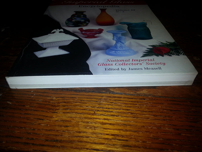 Imperial Glass Encyclopedia ,Volume III, MZ,Used