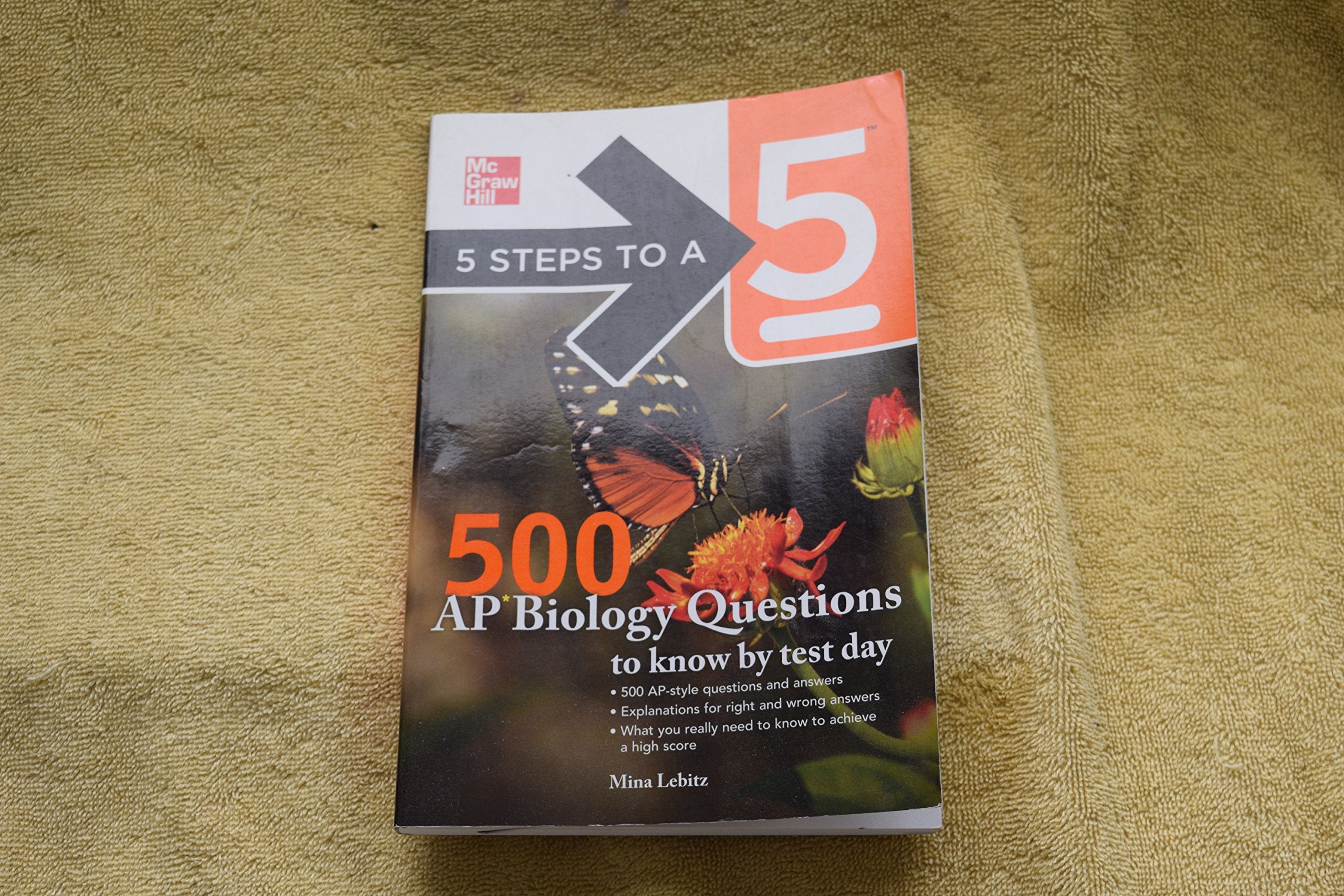 5 Steps to a 5 500 AP Biology Questions to Know by Test Day (5 Steps to a 5 on the Advanced Placement Examinations Series),Used