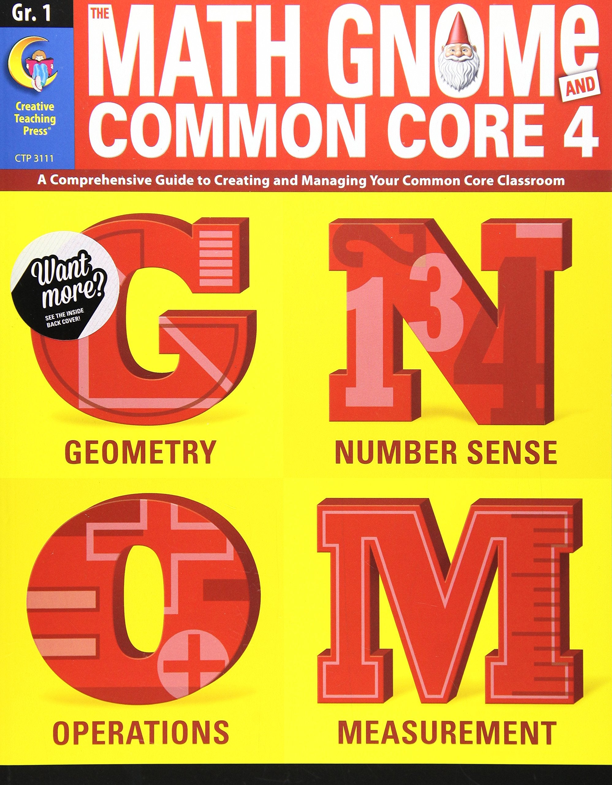 The Math Gnome and Common Core 4, Grade 1,Used