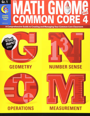 The Math Gnome and Common Core 4, Grade 1,Used