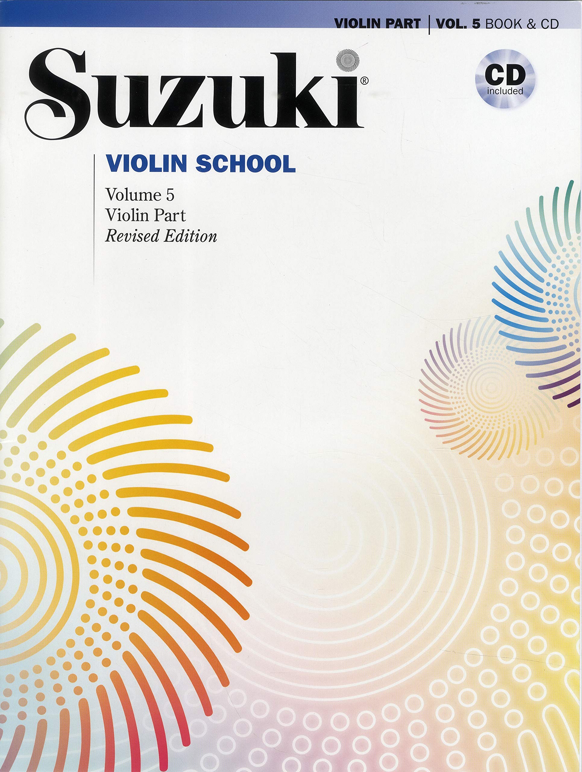Suzuki Violin School, Vol 5: Violin Part, Book & CD International Edition,New
