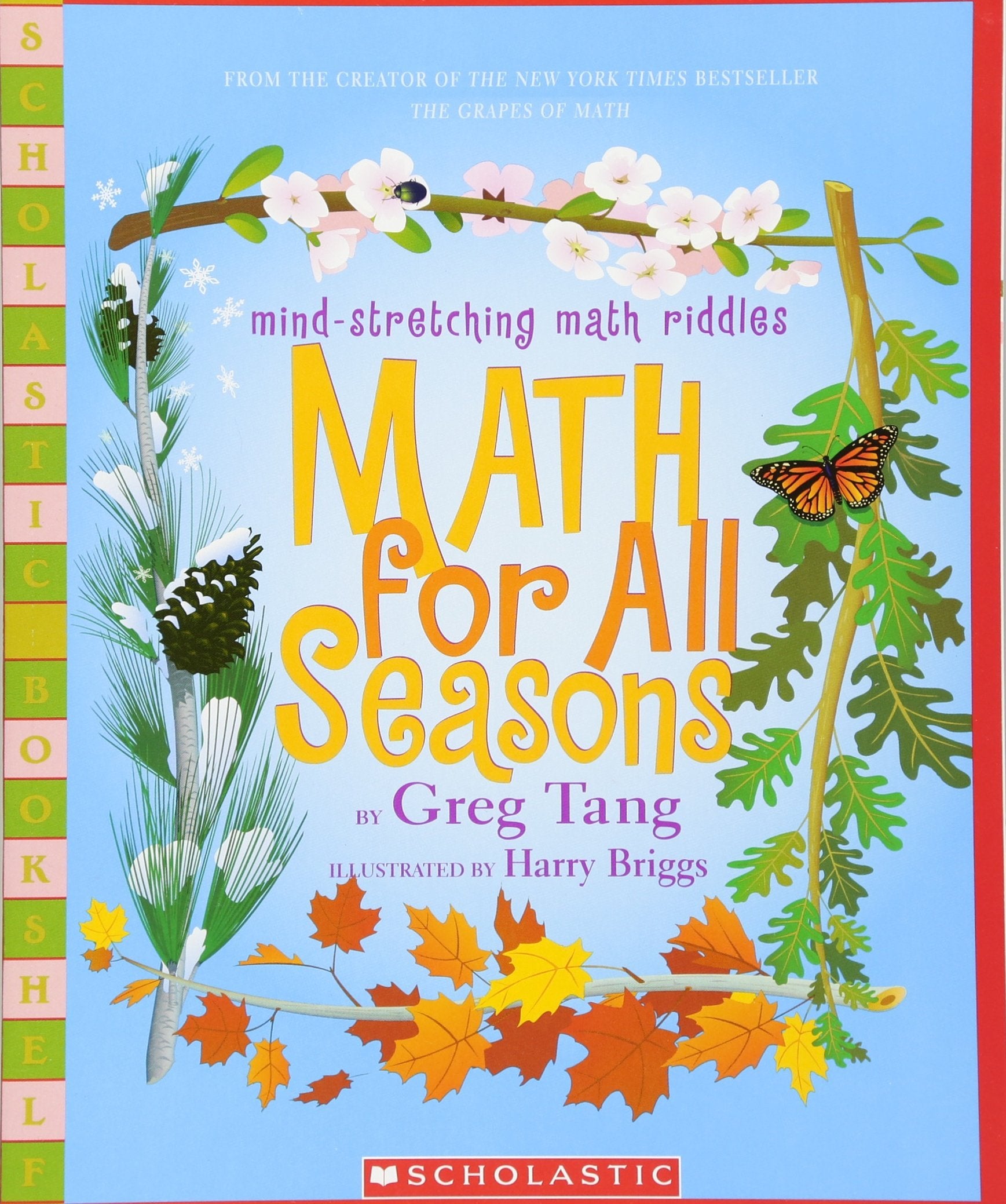 Math For All Seasons: Mindstretching Math Riddles (Scholastic Bookshelf),Used