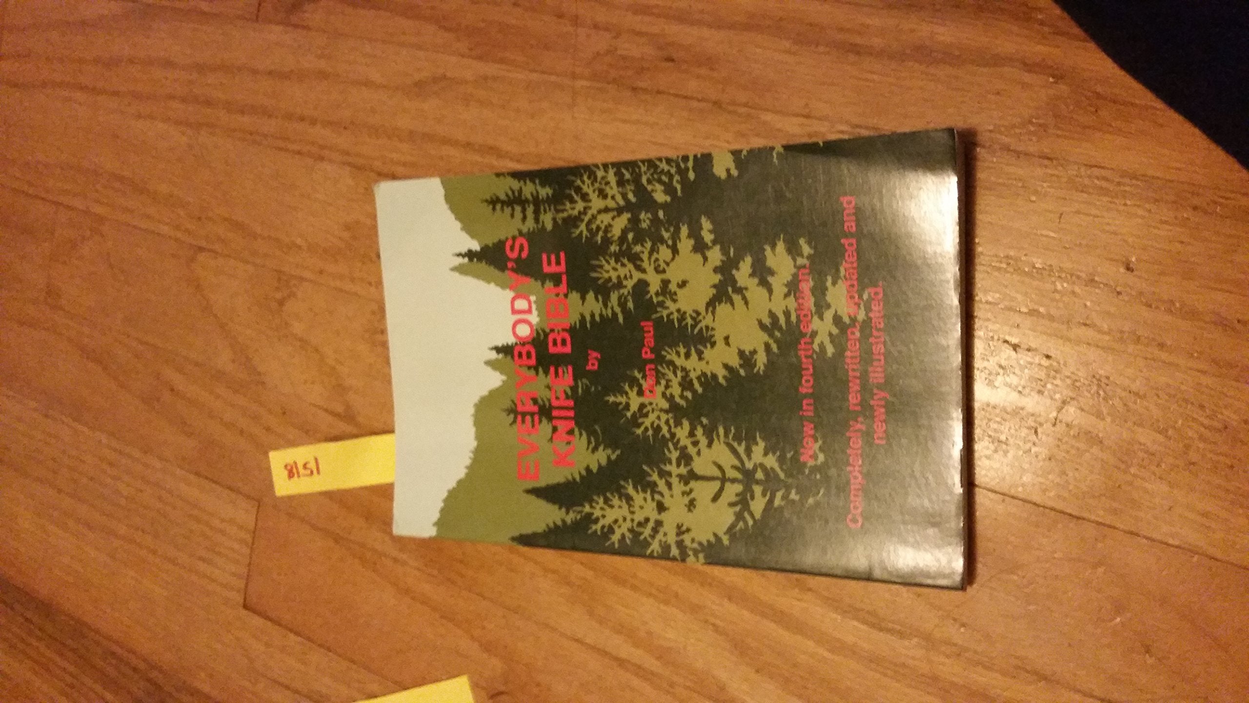 Everybody's Knife Bible,Used
