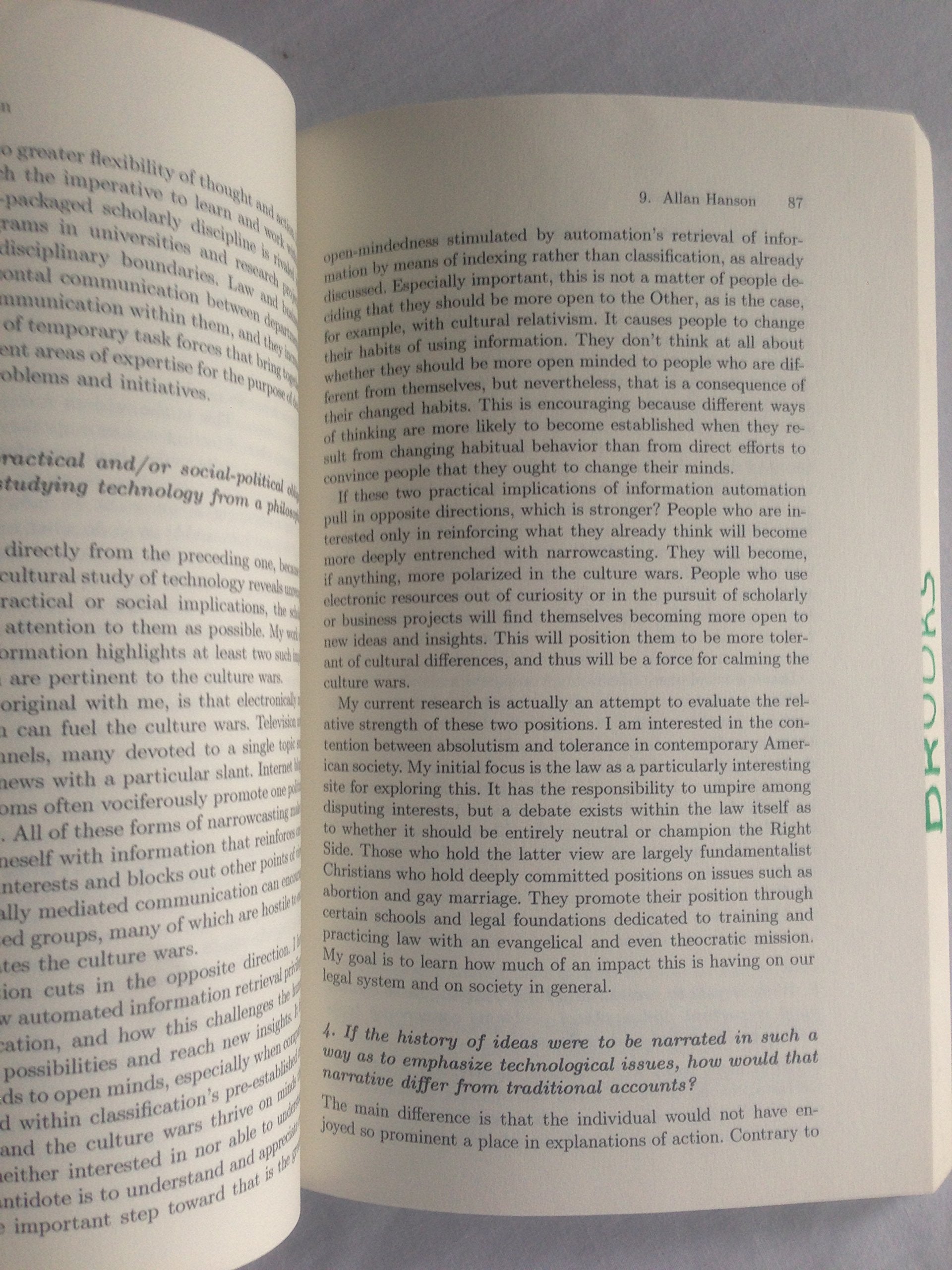 Philosophy of Technology,Used
