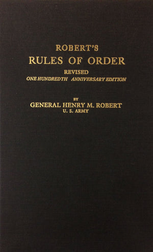 Robert's Rules of Order, Revised,Used