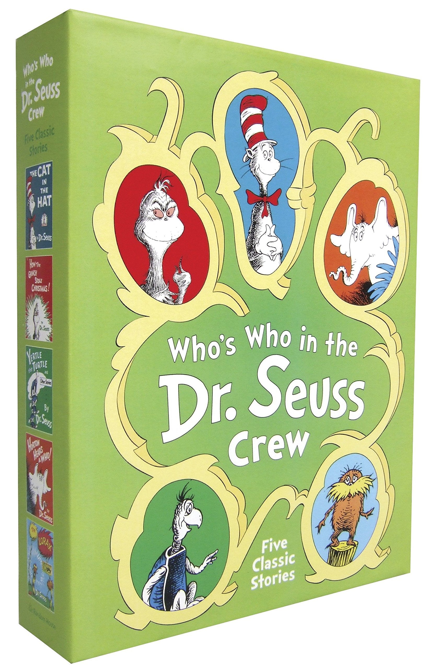 Who'S Who In The Dr. Seuss Crew Boxed Set: The Cat In The Hat; How The Grinch Stole Christmas!; Yertle The Turtle And Other Stor