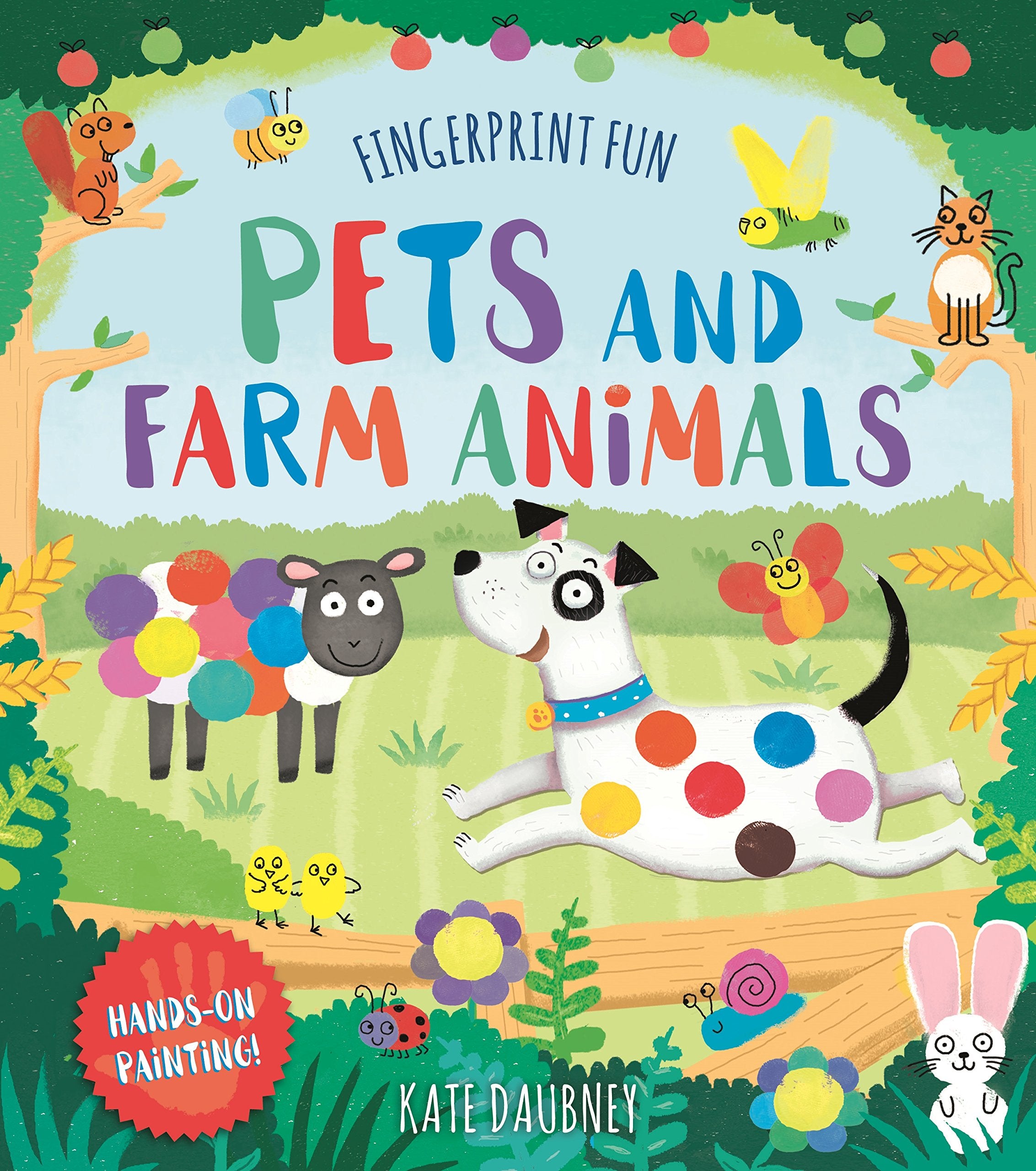 Fingerprint Fun: Pets and Farm Animals,Used